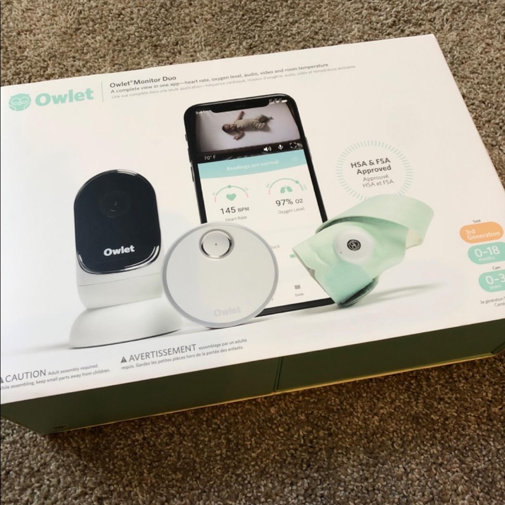 Owlet Camera and Smart Sock 3